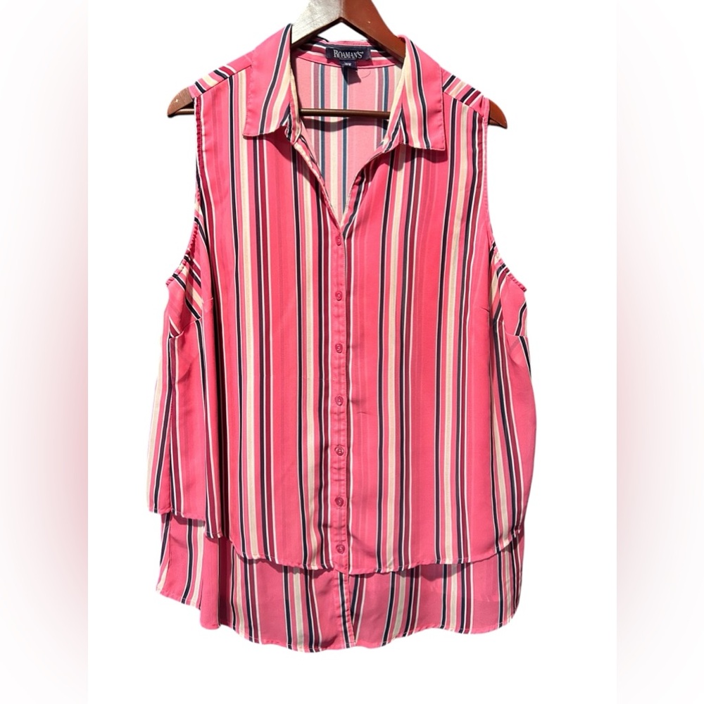 Roamans 20W Blouse